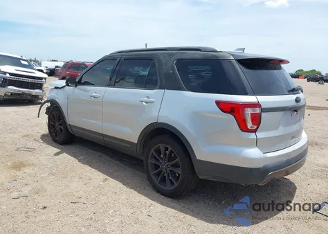 2017 Ford Explorer Xlt z USA, uszkodzony, nr VIN 1FM5K7D86HGA12452